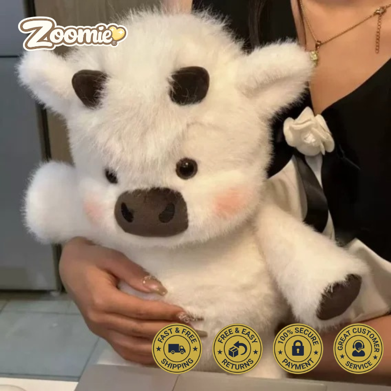 Zoomie® Running Highland Cow Plushie